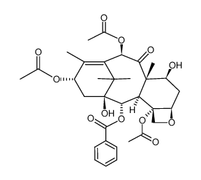 13-acetyl baccatin III Structure