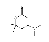 4-(dimethylamino)-6,6-dimethyl-5,6-dihydro-2H-thiopyran-2-thione Structure