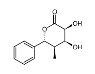 L-Ribonic acid, 4-deoxy-4-methyl-5-C-phenyl-, delta-lactone, (5R)- (9CI) structure