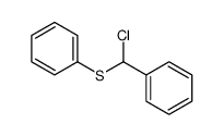 [chloro(phenyl)methyl]sulfanylbenzene结构式