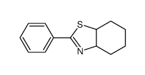 (3aR,7aS)-2-phenyl-3a,4,5,6,7,7a-hexahydro-1,3-benzothiazole结构式