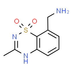 2H-1,2,4-Benzothiadiazine-8-methanamine, 3-methyl-, 1,1-dioxide (9CI) picture