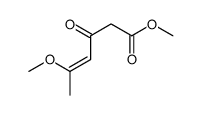methyl 5-methoxy-3-oxohex-4-enoate结构式