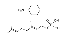 (dimethyl-3,7 octadiene-2,6 yl-1) phosphate de bis (cyclohexylammonium)结构式
