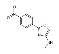 2-(4-NITRO-PHENYL)-OXAZOL-4-YL-METHYLAMINE structure