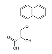 (S)-Naphthoxylactic acid Structure
