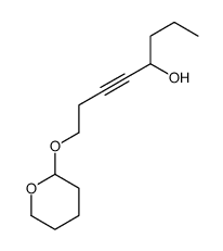 8-(oxan-2-yloxy)oct-5-yn-4-ol结构式