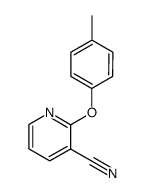 2-p-Tolyloxy-nicotinonitrile结构式