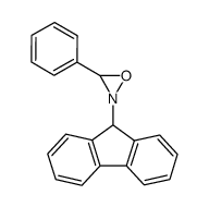 2-(9H-fluoren-9-yl)-3-phenyl-1,2-oxaziridine Structure