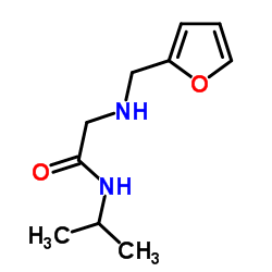 N2-(2-Furylmethyl)-N-isopropylglycinamide structure