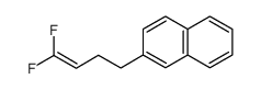 1,1-difluoro-4-(2-naphthyl)but-1-ene Structure