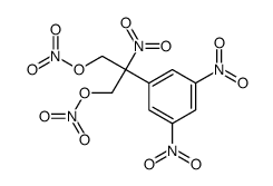 2-Nitro-2-(3,5-dinitrophenyl)-1,3-propanediol dinitrate结构式