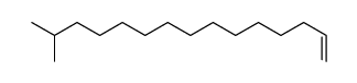 14-methylpentadec-1-ene Structure