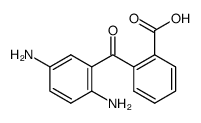 2-(2,5-diamino-benzoyl)-benzoic acid结构式