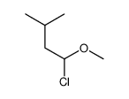 1-chloro-1-methoxy-3-methylbutane Structure