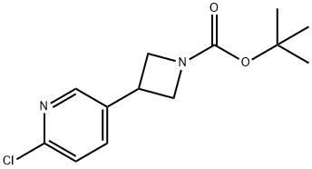 3-(6-氯吡啶-3-基)氮杂环丁烷-1-羧酸叔丁酯图片