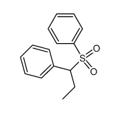 [(1-phenylpropyl)sulfonyl]benzene Structure
