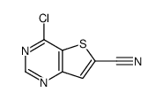 4-氯噻吩并[3,2-d]嘧啶-6-甲腈结构式
