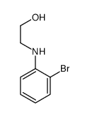 2-(2-bromoanilino)ethanol Structure