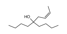 (Z)-5-butyl-2-nonen-5-ol Structure