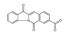 8-nitroindolo[1,2-b]isoquinoline-6,12-dione Structure