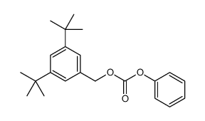 (3,5-ditert-butylphenyl)methyl phenyl carbonate Structure