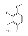 2,6-DIFLUORO-3-METHOXYBENZYL ALCOHOL结构式