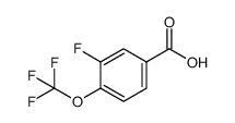 3-Fluoro-4-(trifluoromethoxy)benzoic acid picture