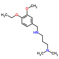 N'-(4-Ethoxy-3-methoxybenzyl)-N,N-dimethyl-1,3-propanediamine Structure