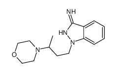 1-(3-morpholin-4-ylbutyl)indazol-3-amine Structure