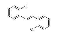 1-chloro-2-[2-(2-iodophenyl)ethenyl]benzene Structure