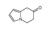 6,8-dihydro-5H-indolizin-7-one Structure