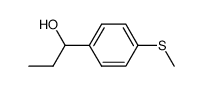 1-(4-methylsulfanylphenyl)propan-1-ol Structure