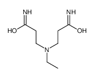 3-[(3-amino-3-oxopropyl)-ethylamino]propanamide结构式