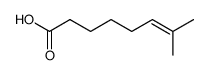 7-methyl-6-octenoic acid结构式
