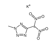 2-methyl-5-tetrazolyldinitromethane potassium salt结构式