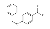 1-(benzyloxy)-4-(difluoromethyl)benzene Structure