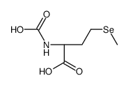 (2S)-2-(carboxyamino)-4-methylselanylbutanoic acid Structure