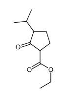 ethyl 2-oxo-3-propan-2-ylcyclopentane-1-carboxylate结构式