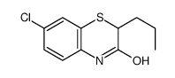 7-chloro-2-propyl-4H-1,4-benzothiazin-3-one Structure