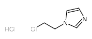 N-(2-CHLOROETHYL)-IMIDAZOLE HYDROCHLORIDE structure