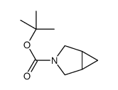 tert-Butyl3-azabicyclo[3.1.0]hexane-3-carboxylate Structure