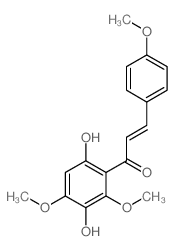 (E)-1-(3,6-dihydroxy-2,4-dimethoxy-phenyl)-3-(4-methoxyphenyl)prop-2-en-1-one picture