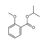 propan-2-yl 2-methoxybenzoate结构式