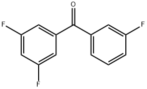 3,3',5-Trifluorobenzophenone structure