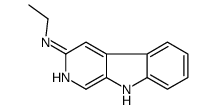 N-ethyl-9H-pyrido[3,4-b]indol-3-amine Structure