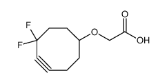 Acetic acid, 2-[(6,6-difluoro-4-cyclooctyn-1-yl)oxy]结构式