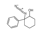 2-azido-2-phenylcyclohexan-1-ol Structure