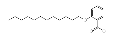 2-dodecyloxy-benzoic acid methyl ester Structure