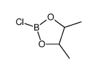 2-chloro-4,5-dimethyl-1,3,2-dioxaborolan结构式